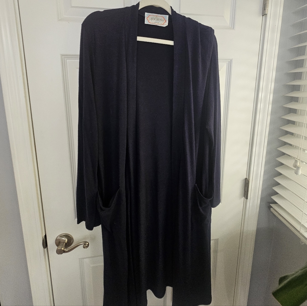 Eileen Fisher Elegant Navy Cardigan
